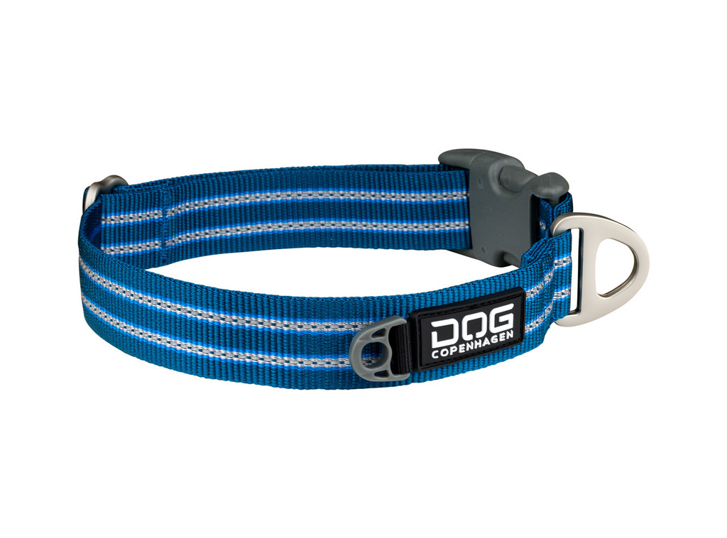 klep Strak toernooi Dog Copenhagen Urban Style Halsband Blauw (2020) - DOG Copenhagen Nederland  - DOGCopenhagenShop.nl